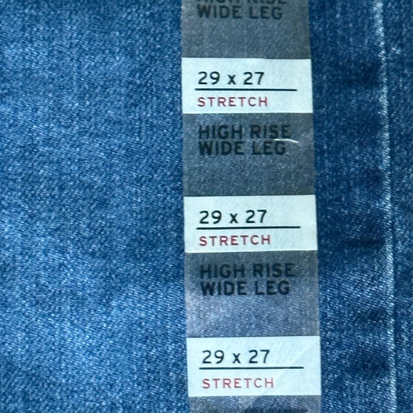 Levi's Women's High-Rise Wide Leg Jeans in Deep Blue - Picture 7 of 14